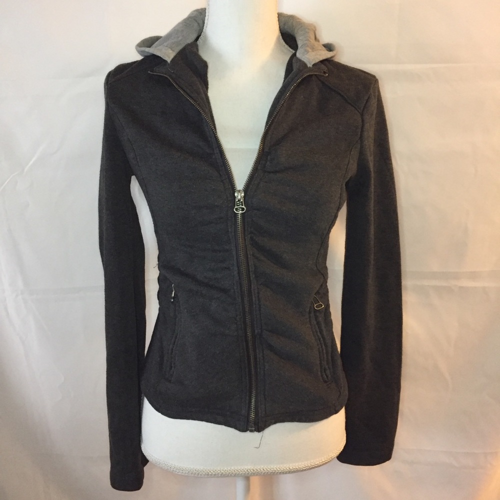 Women’s Wet Seal Zip Jacket With Hood Size Small